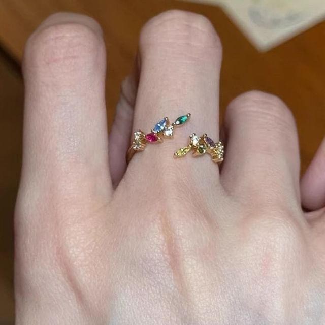 Dashiro-CZ Hay Open Ring