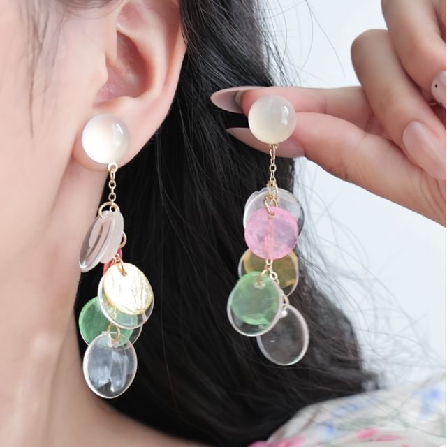 Dashiro-Disc Dangle Earring
