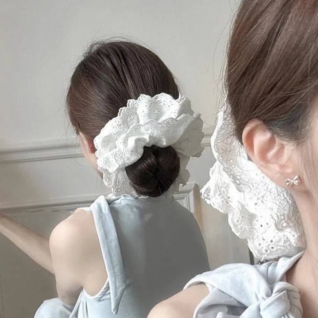 Dashiro-Lace Hair Scrunchie