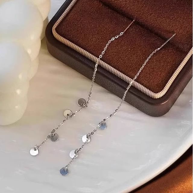 Dashiro-Sequined Threader Earring