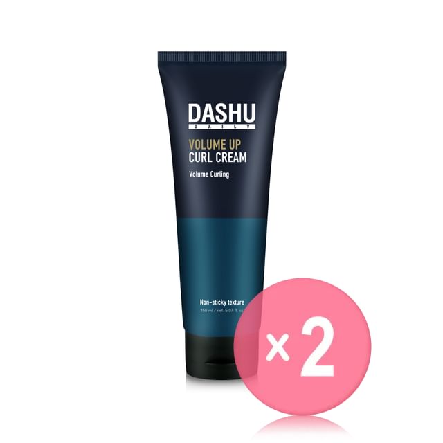 DASHU-Daily Volume Up Curl Cream 2pcs Bundle Set