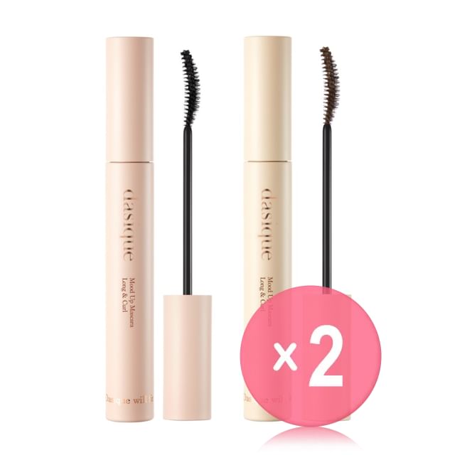 dasique-Mood Up Mascara Long Curl - 2 Types 2pcs Bundle Set