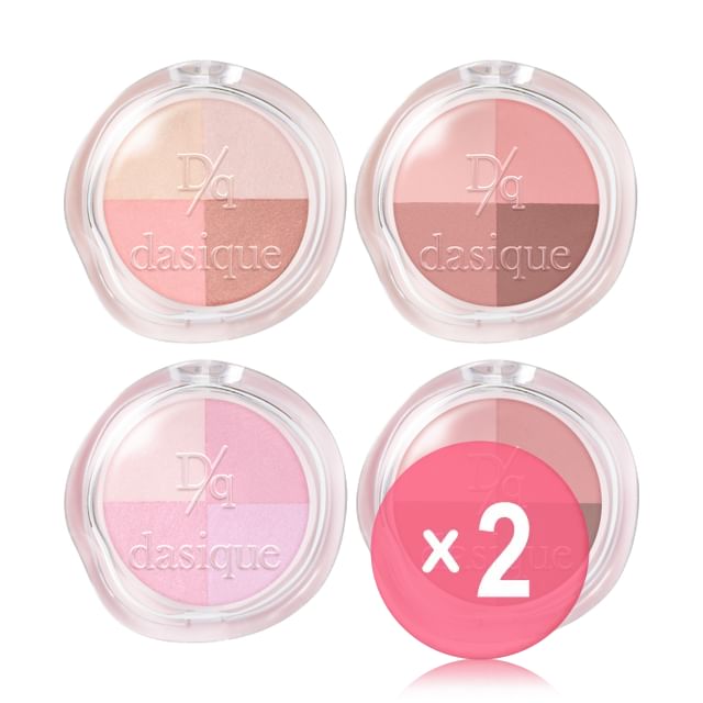 dasique-Multi Quad Shadow - 4 Types 2pcs Bundle Set