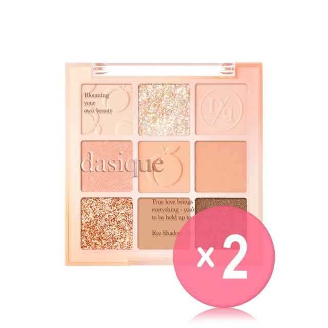 dasique-Shadow Palette Peach Squeeze Edition 2pcs Bundle Set