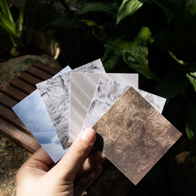 Daydilon - Textured Print Sticker (Various Designs) | YesStyle