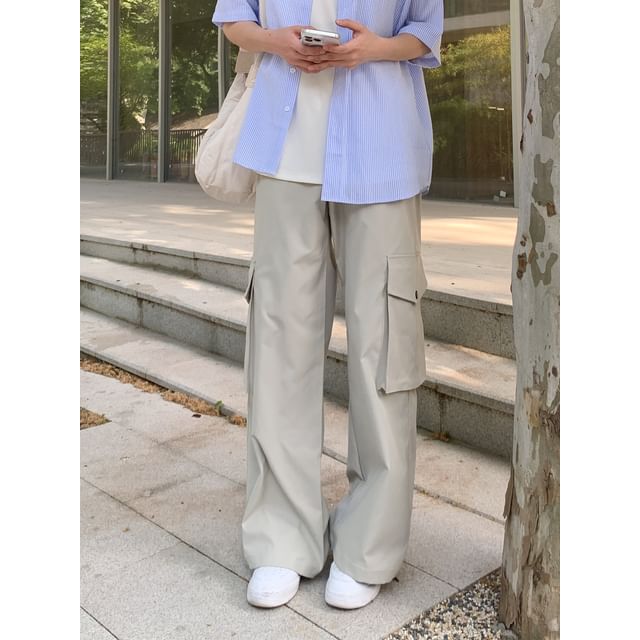 DAZO Studios-Wide-Leg Cargo Pants