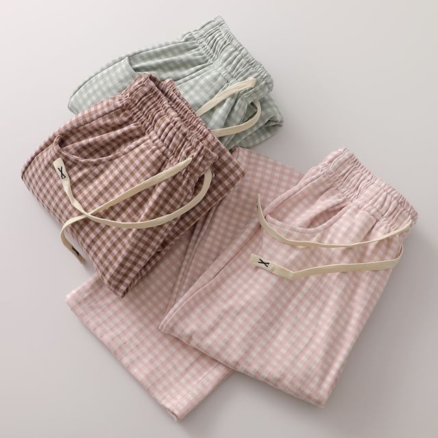 Dazzli-Plaid Pajama Pants