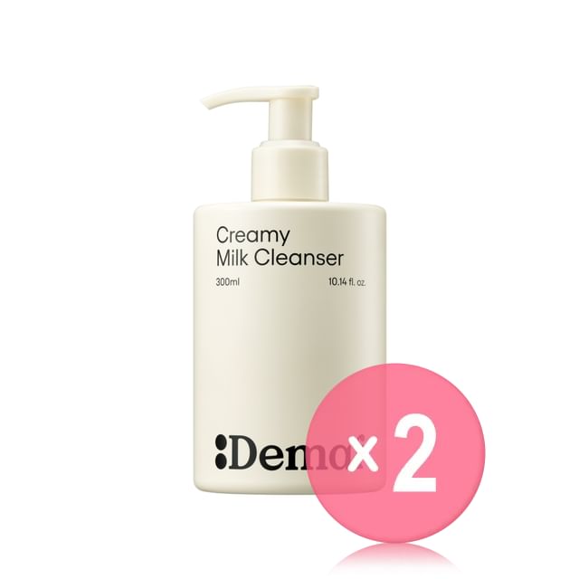 De-maf-Creamy Milk Cleanser 2pcs Bundle Set
