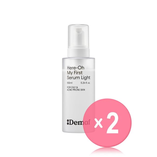 De-maf-Here-Oh My First Serum Light 2pcs Bundle Set