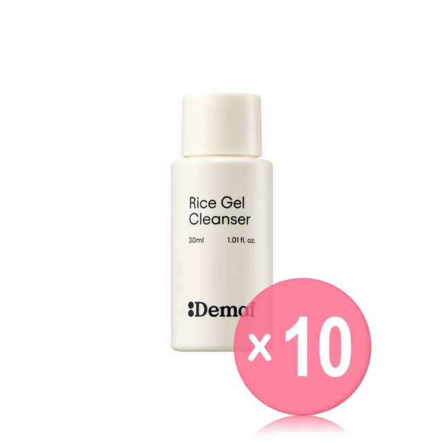 De-maf-Rice Gel Cleanser Mini 10pcs Bundle Set