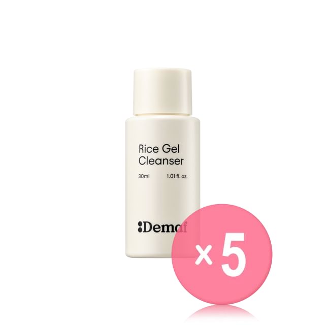 De-maf-Rice Jelly Cleanser Mini 5pcs Bundle Set