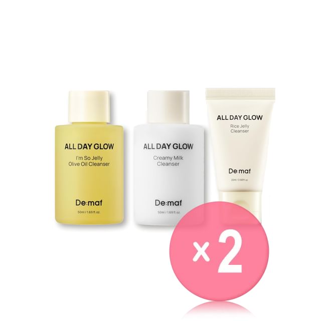 De-maf-Welcome Kit Cleansing Set 2pcs Bundle Set