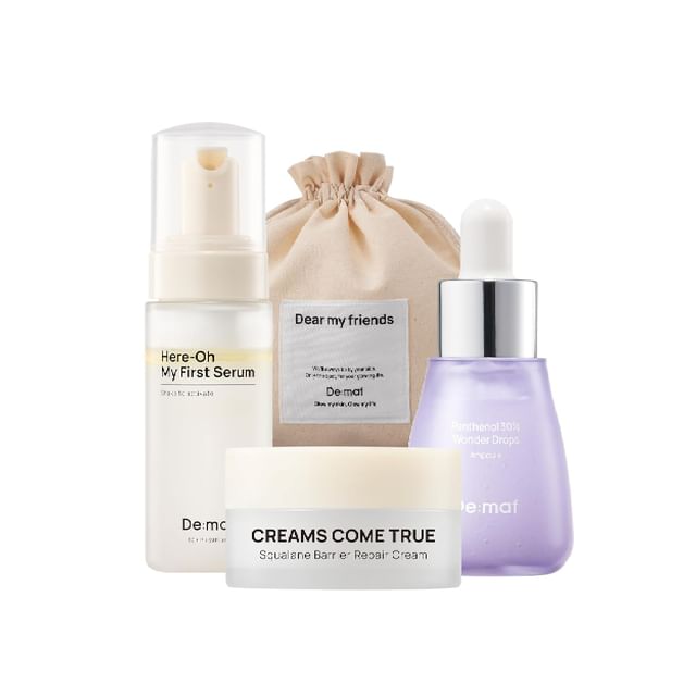 De-maf-Welcome Kit Skincare Set - Kit découverte soin
