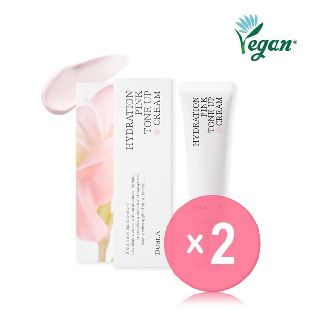 Dear-A-Hydration Pink Tone Up Cream 2pcs Bundle Set