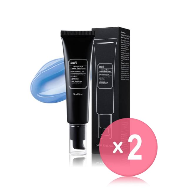 Dear- Klairs-Midnight Blue Clearing Water Cream 2pcs Bundle Set