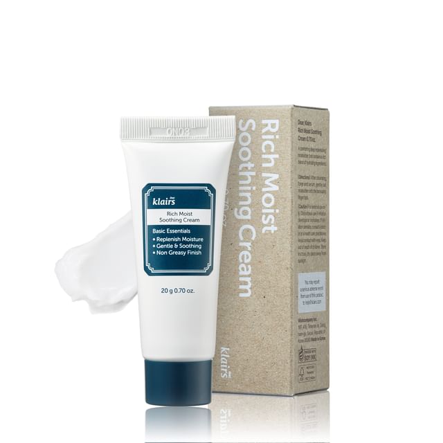 Dear- Klairs-Bogaty krem łagodzący Mini-20 Ml