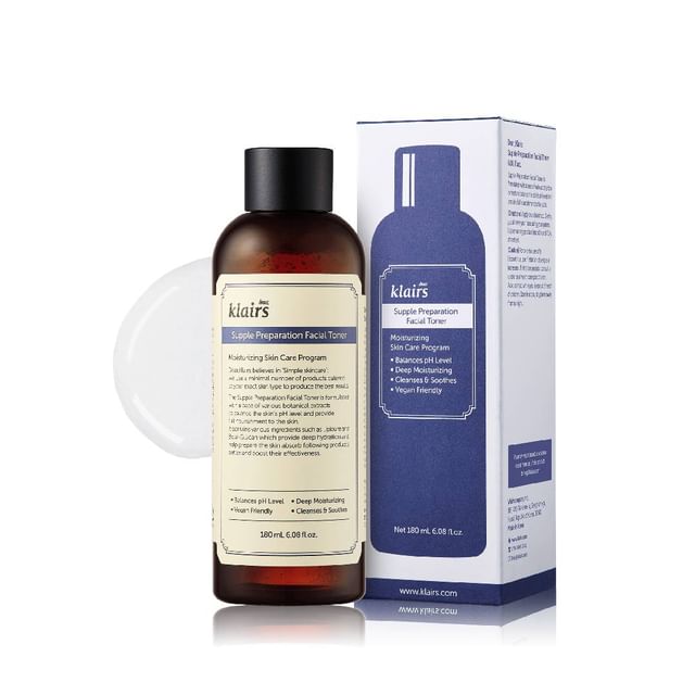 Dear- Klairs-Supple Preparation Facial Toner - Tonique - 2 types