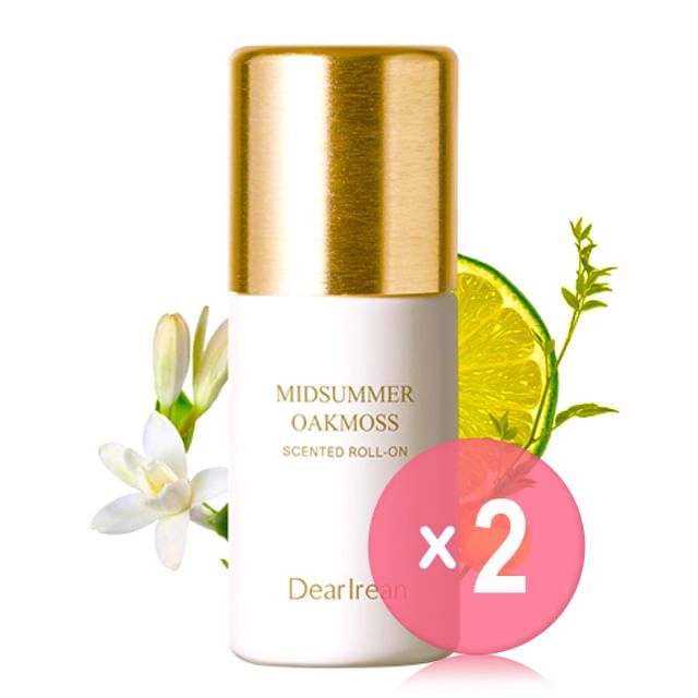 DearIrean-Midsummer Oakmoss Roll On Body Lotion 2pcs Bundle Set
