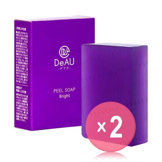DeAU-Bright Peel Soap 2pcs Bundle Set