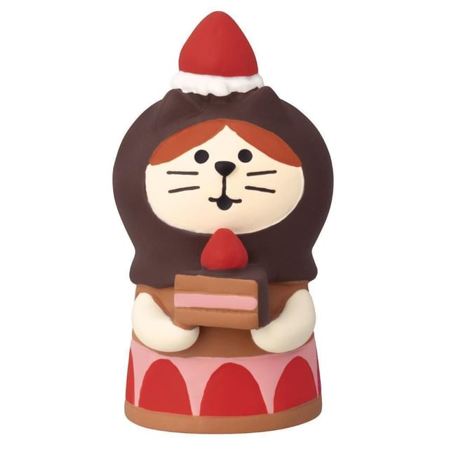 DECOLE CORPORATION-Cat Hood Chocolate Cake
