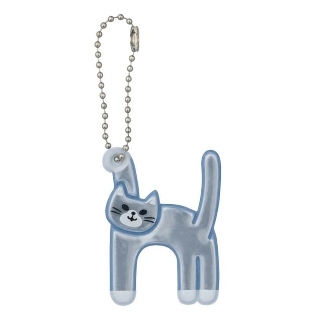 DECOLE CORPORATION-Cat Initial PVC Bag Charm H