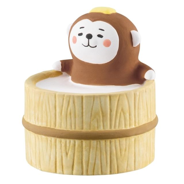 DECOLE CORPORATION-Cozy Ceramic Aroma Mascot Diffuser Monkey