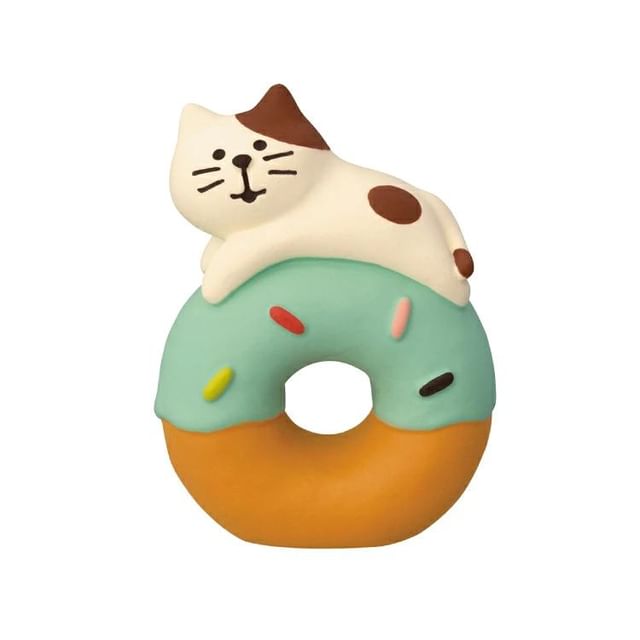 DECOLE CORPORATION-Floating Donut Kitten Cat