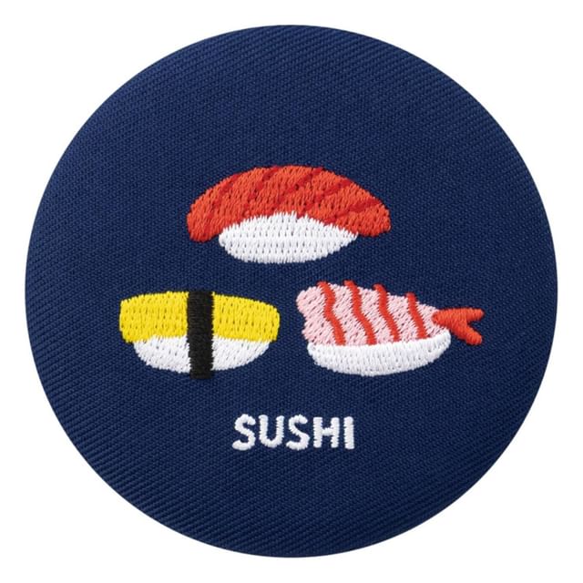 DECOLE CORPORATION-SUSHI Embroidered Mirror