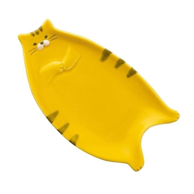 DECOLE CORPORATION-Tabby Cat Mini Plate