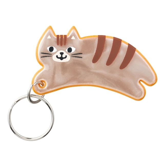 DECOLE CORPORATION-Tabby Cat PVC Bag Charm