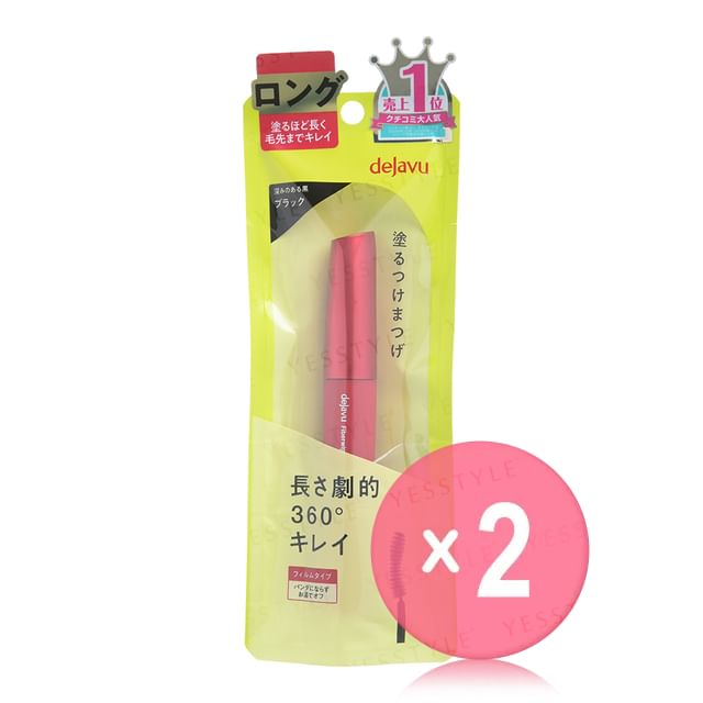 dejavu-Fiber Wig Ultra Long Mascara 2pcs Bundle Set