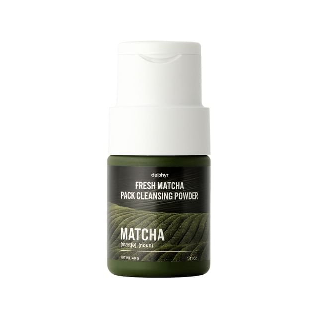 delphyr-Fresh Matcha Pack Cleansing Powder
