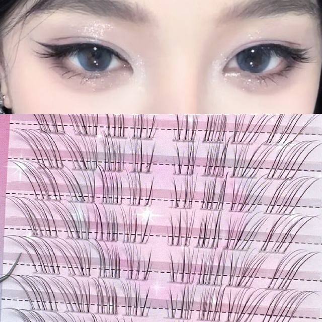 denivyse-Fox Eye Multipack False Eyelashes Cluster