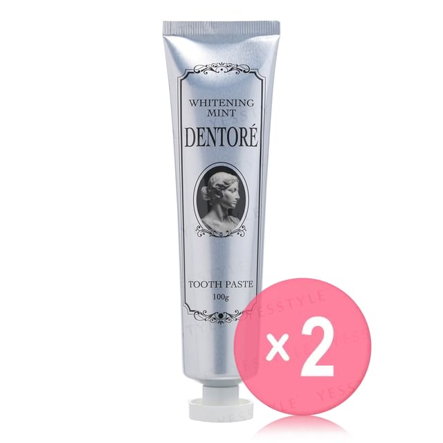 DENTORÉ-Whitening Mint Toothpaste 2pcs Bundle Set