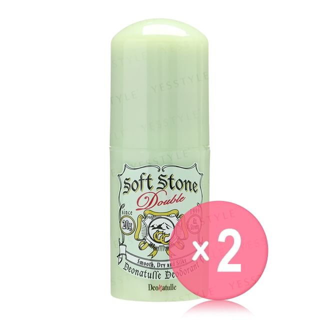 Deonatulle-Soft Stone Double Color Control Deodorant 2pcs Bundle Set