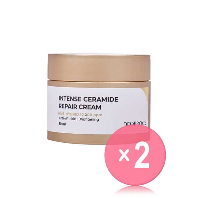 DEOPROCE-Intense Ceramide Repair Cream 2pcs Bundle Set