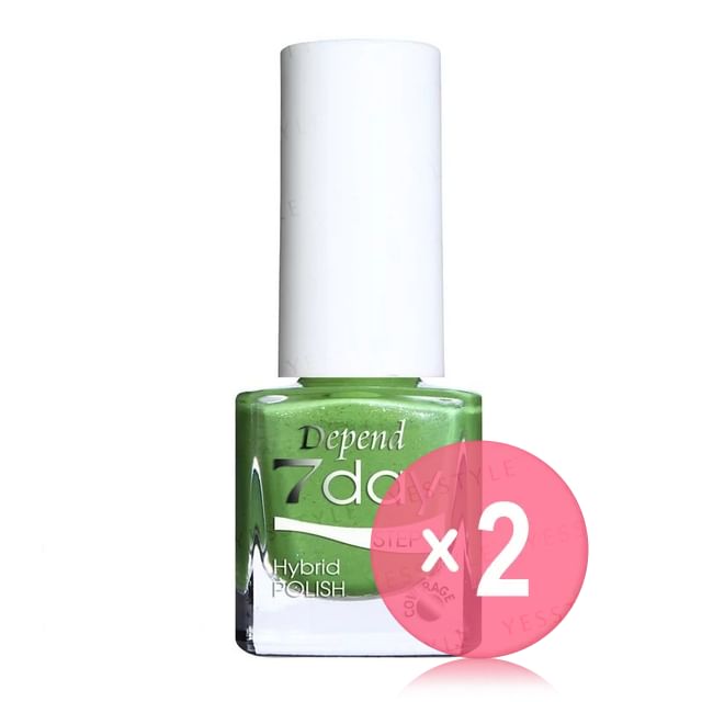 Depend Cosmetic-7day Hybrid Polish 70058 Chat 2pcs Bundle Set