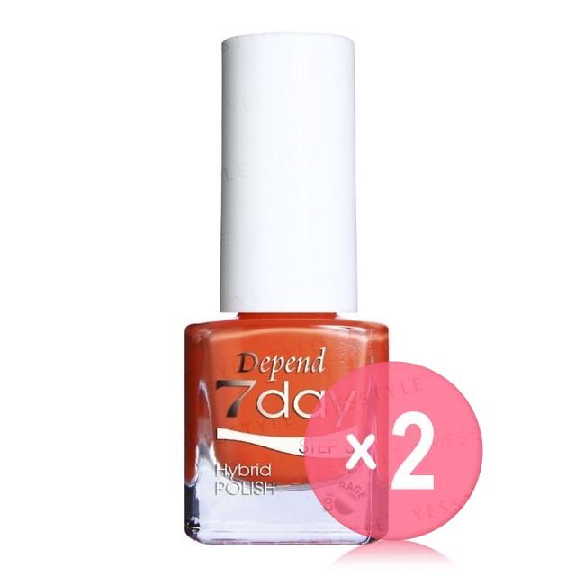 Depend Cosmetic-7day Hybrid Polish 7153 Spring Tulip 2pcs Bundle Set