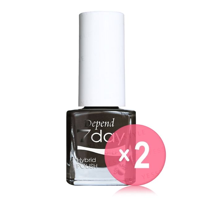 Depend Cosmetic-7day Hybrid Polish 7163 Everlasting 2pcs Bundle Set
