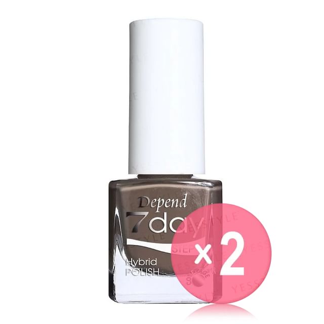 Depend Cosmetic-7day Hybrid Polish 7225 Make It Stylish 2pcs Bundle Set