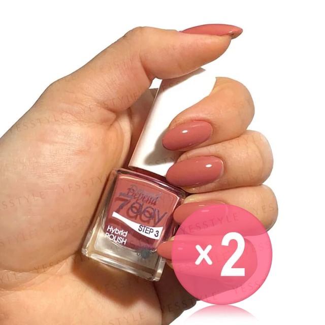 Depend Cosmetic-7day Hybrid Polish 7237 Better Bronzed 2pcs Bundle Set