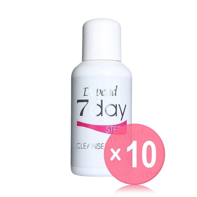 Depend Cosmetic-7day Nail Cleanser 10pcs Bundle Set
