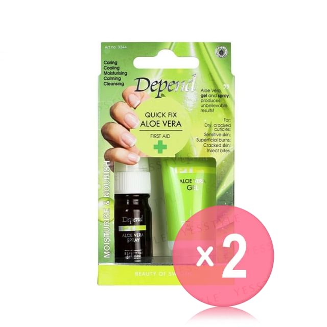 Depend Cosmetic-Aloe Vera Quick Fix Kit 2pcs Bundle Set