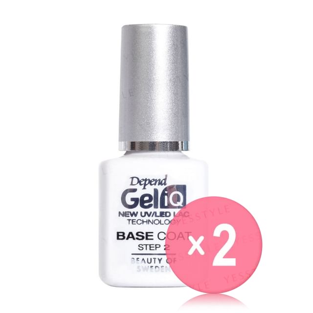 Depend Cosmetic-Gel iQ Base Coat Step 2 2pcs Bundle Set