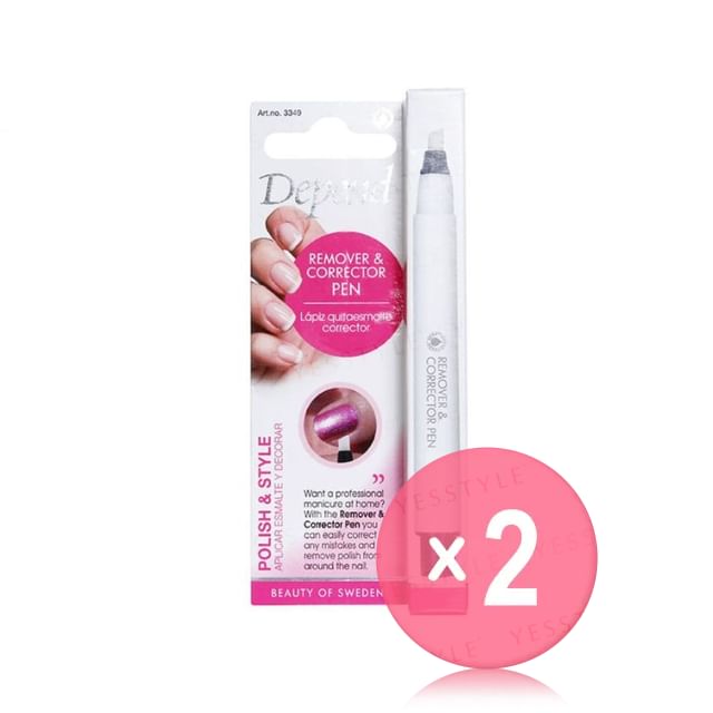 Depend Cosmetic-Remover Corrector Pen 2pcs Bundle Set