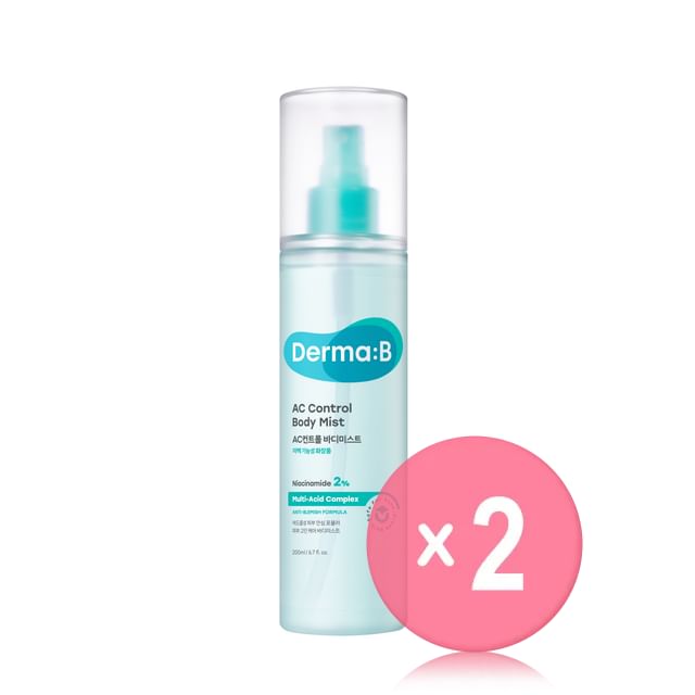 Derma- B-AC Control Body Mist 2pcs Bundle Set