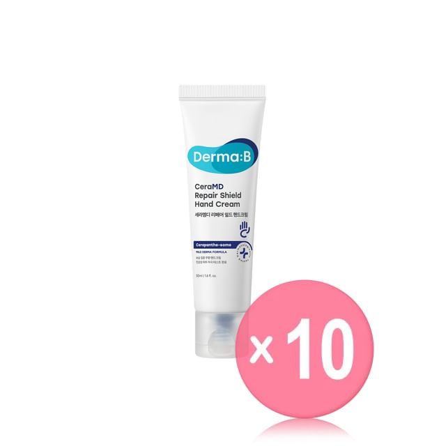 Derma- B-CeraMD Repair Shield Hand Cream Mini 10pcs Bundle Set