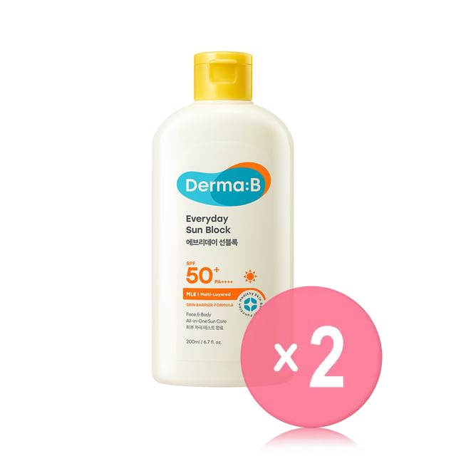 Derma- B-Everyday Sun Block 2pcs Bundle Set