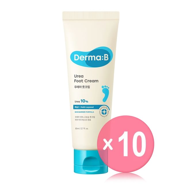 Derma- B-Urea Foot Cream 10pcs Bundle Set