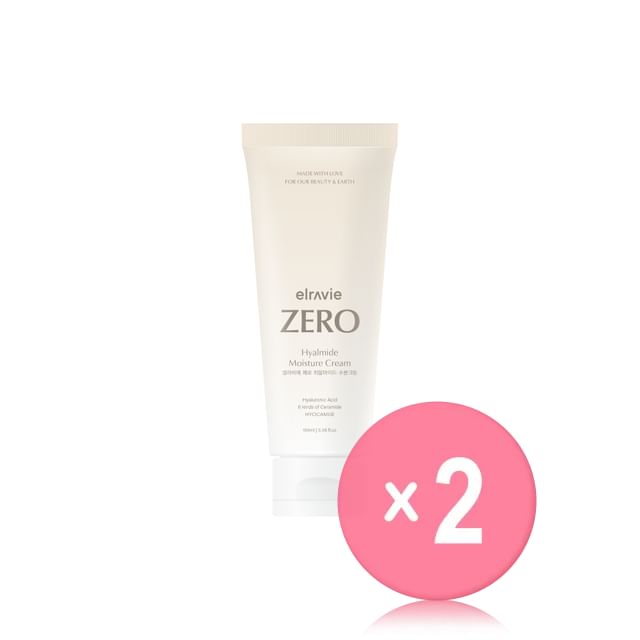 Derma Elravie-Zero Hyalmide Moisture Cream 2pcs Bundle Set
